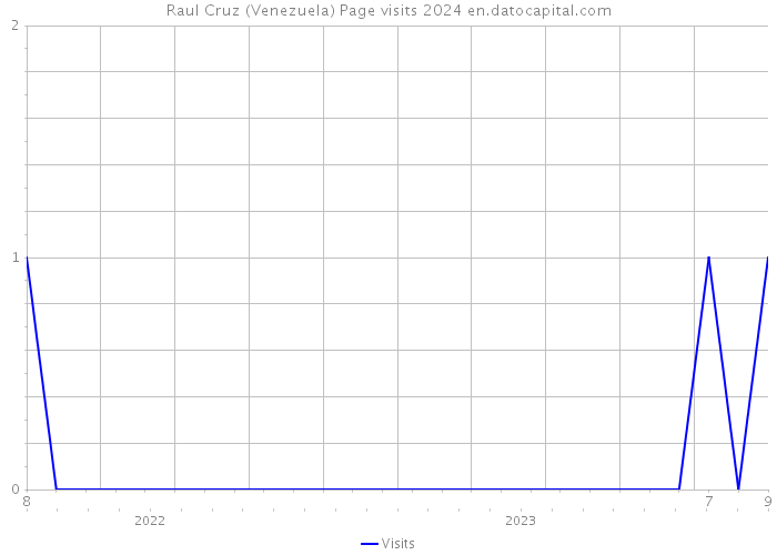Raul Cruz (Venezuela) Page visits 2024 