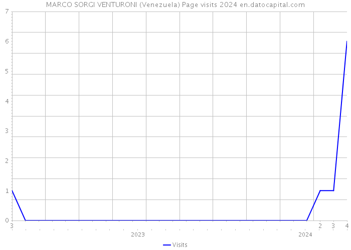 MARCO SORGI VENTURONI (Venezuela) Page visits 2024 