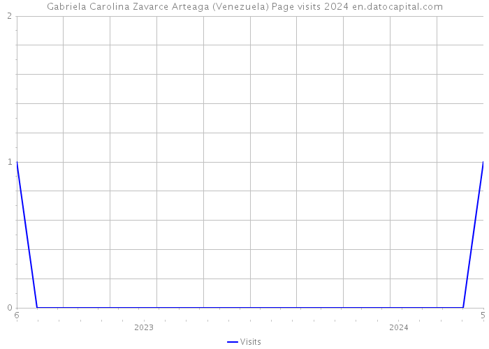 Gabriela Carolina Zavarce Arteaga (Venezuela) Page visits 2024 