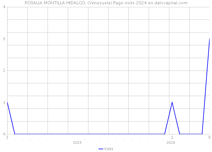 ROSALIA MONTILLA HIDALGO. (Venezuela) Page visits 2024 