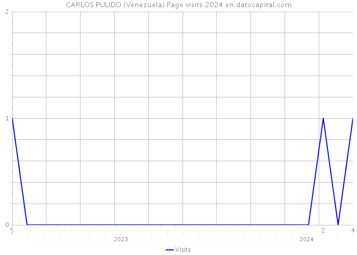 CARLOS PULIDO (Venezuela) Page visits 2024 