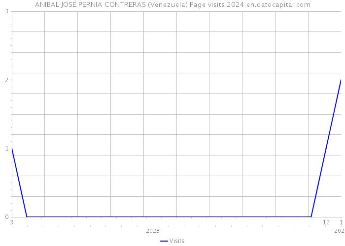 ANIBAL JOSÉ PERNIA CONTRERAS (Venezuela) Page visits 2024 