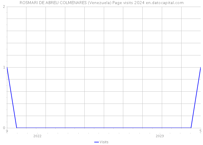 ROSMARI DE ABREU COLMENARES (Venezuela) Page visits 2024 