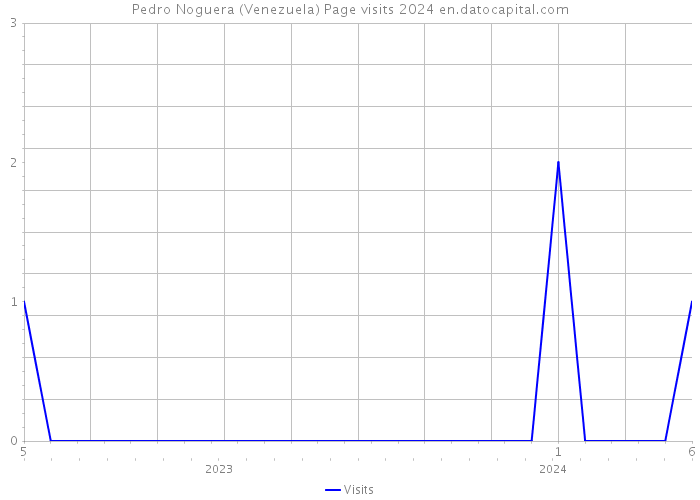 Pedro Noguera (Venezuela) Page visits 2024 