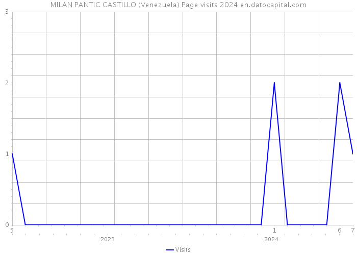 MILAN PANTIC CASTILLO (Venezuela) Page visits 2024 