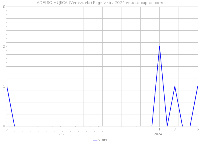 ADELSO MUJICA (Venezuela) Page visits 2024 