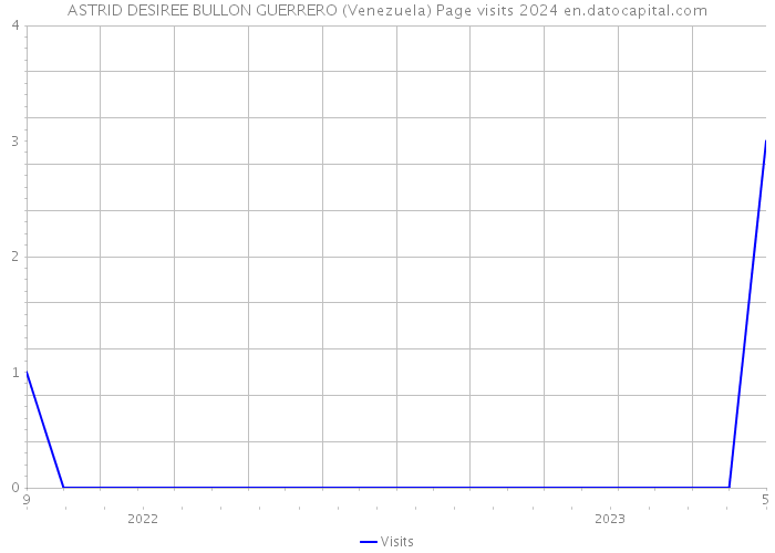 ASTRID DESIREE BULLON GUERRERO (Venezuela) Page visits 2024 