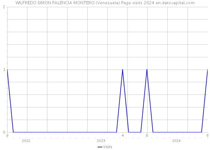 WILFREDO SIMON PALENCIA MONTERO (Venezuela) Page visits 2024 