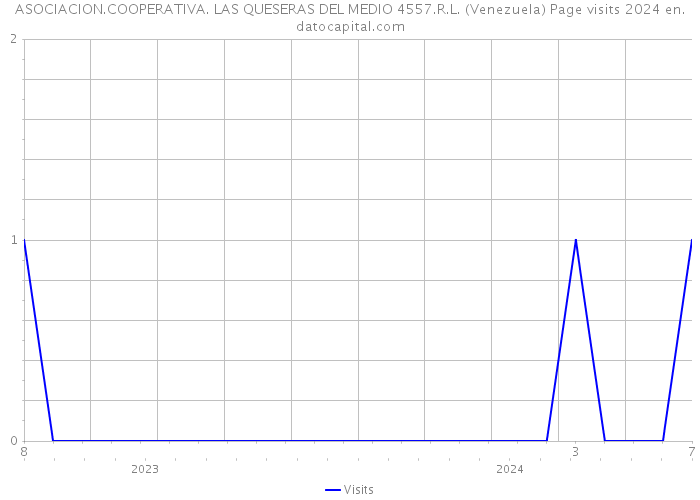ASOCIACION.COOPERATIVA. LAS QUESERAS DEL MEDIO 4557.R.L. (Venezuela) Page visits 2024 
