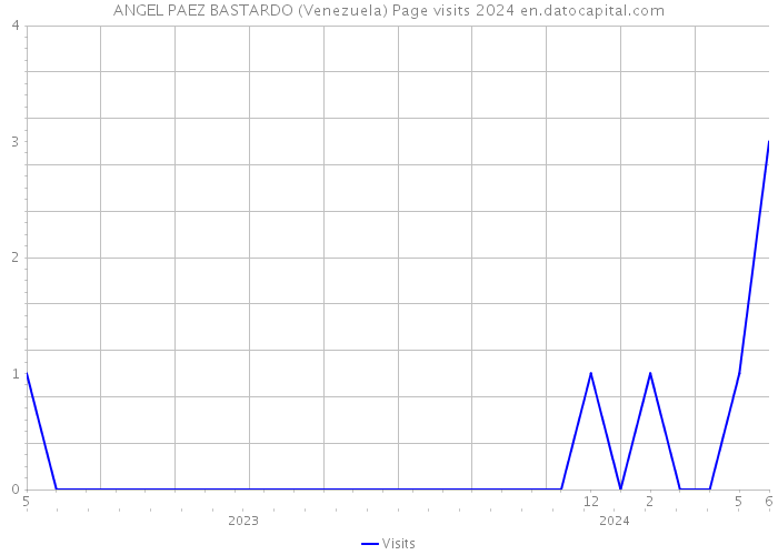 ANGEL PAEZ BASTARDO (Venezuela) Page visits 2024 