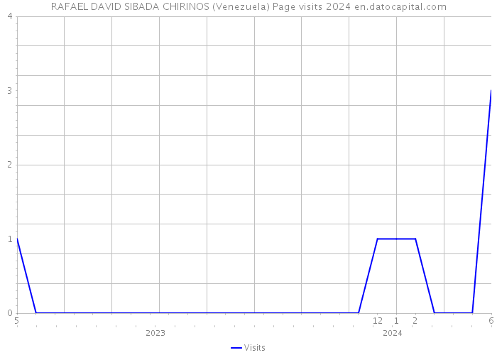 RAFAEL DAVID SIBADA CHIRINOS (Venezuela) Page visits 2024 