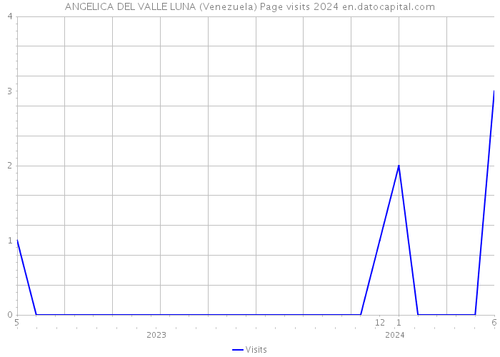 ANGELICA DEL VALLE LUNA (Venezuela) Page visits 2024 