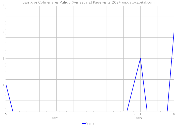 Juan Jose Colmenares Pulido (Venezuela) Page visits 2024 