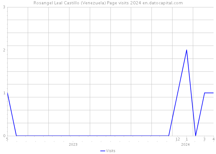 Rosangel Leal Castillo (Venezuela) Page visits 2024 