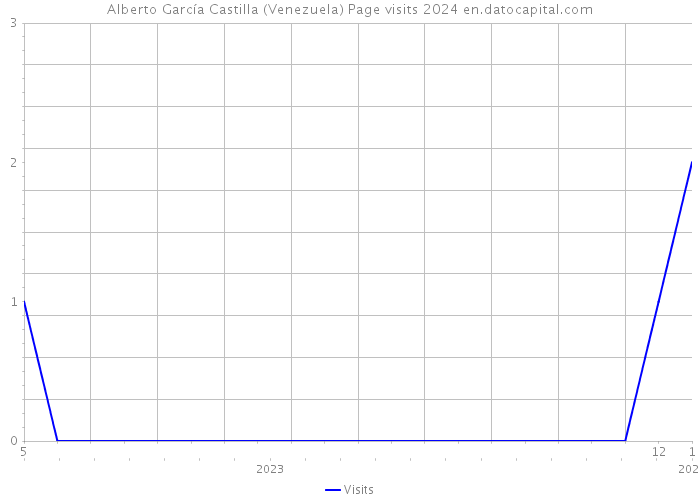 Alberto García Castilla (Venezuela) Page visits 2024 