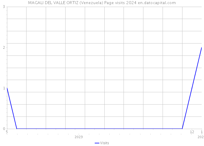 MAGALI DEL VALLE ORTIZ (Venezuela) Page visits 2024 