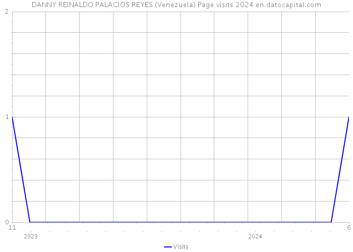 DANNY REINALDO PALACIOS REYES (Venezuela) Page visits 2024 