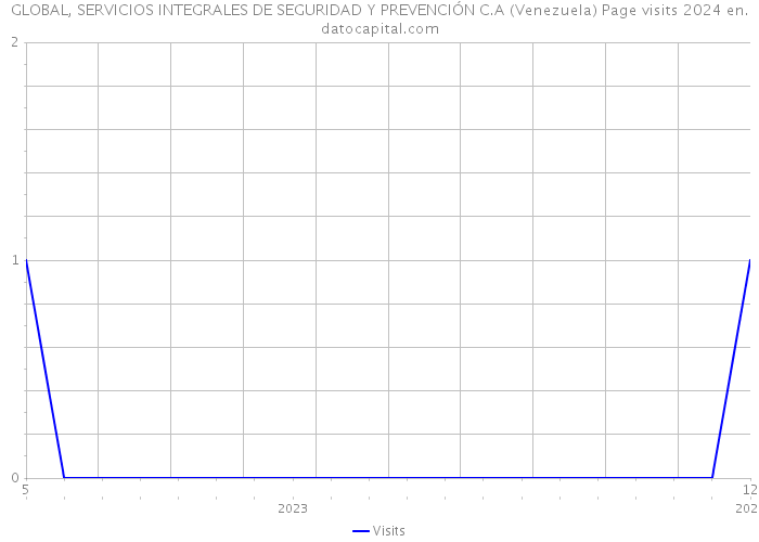 GLOBAL, SERVICIOS INTEGRALES DE SEGURIDAD Y PREVENCIÓN C.A (Venezuela) Page visits 2024 