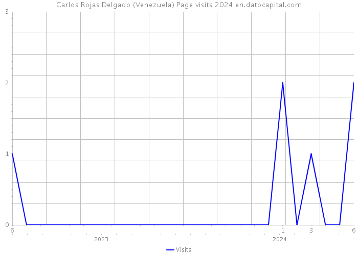 Carlos Rojas Delgado (Venezuela) Page visits 2024 