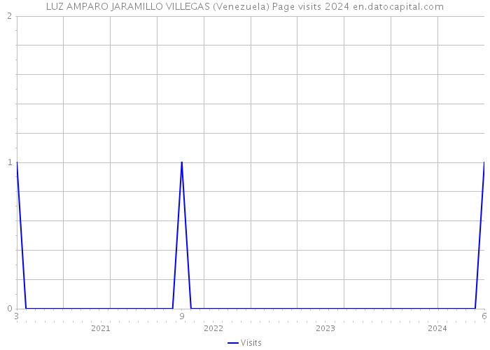 LUZ AMPARO JARAMILLO VILLEGAS (Venezuela) Page visits 2024 