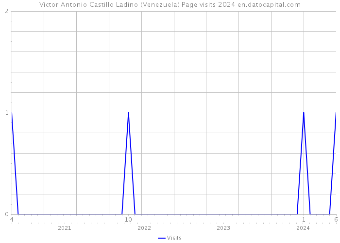 Victor Antonio Castillo Ladino (Venezuela) Page visits 2024 