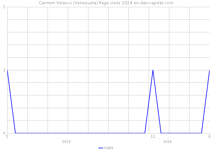 Carmen Velasco (Venezuela) Page visits 2024 