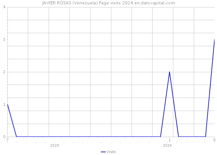 JAVIER ROSAS (Venezuela) Page visits 2024 