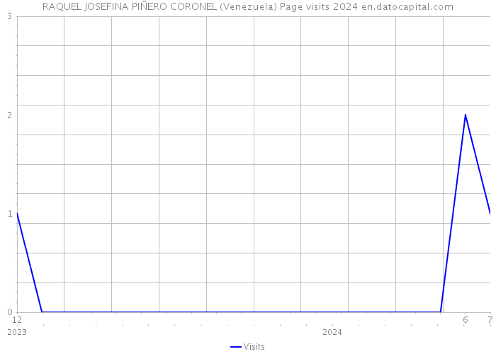 RAQUEL JOSEFINA PIÑERO CORONEL (Venezuela) Page visits 2024 