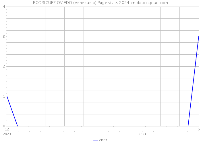 RODRIGUEZ OVIEDO (Venezuela) Page visits 2024 