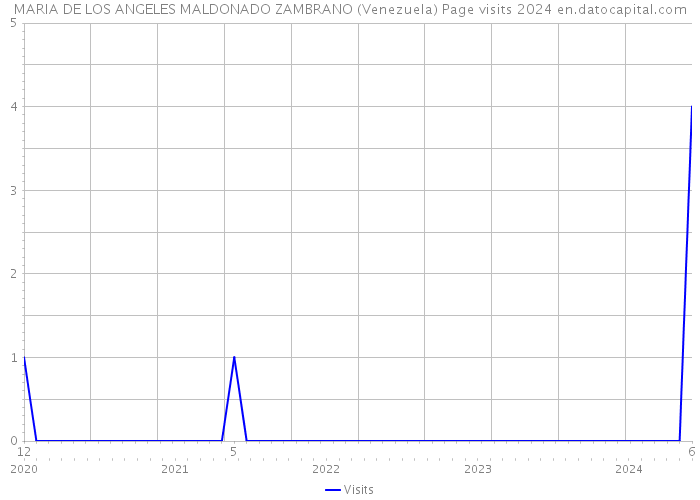 MARIA DE LOS ANGELES MALDONADO ZAMBRANO (Venezuela) Page visits 2024 