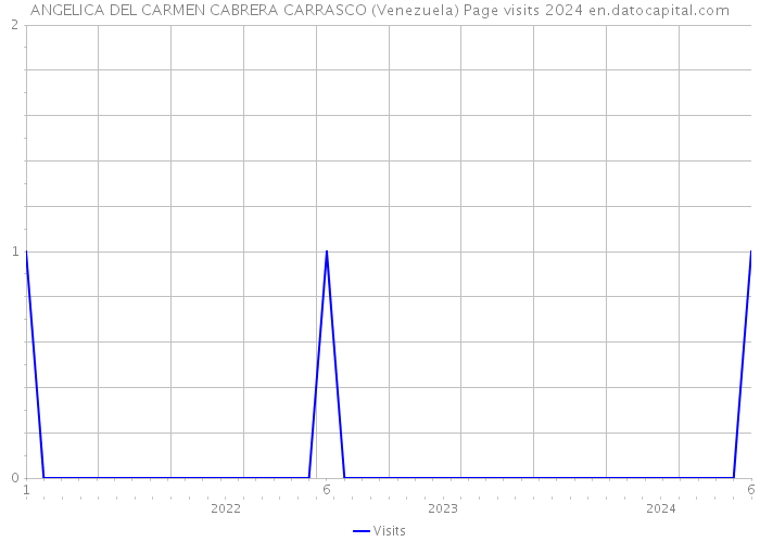 ANGELICA DEL CARMEN CABRERA CARRASCO (Venezuela) Page visits 2024 