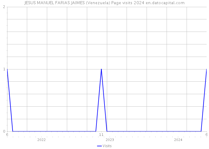 JESUS MANUEL FARIAS JAIMES (Venezuela) Page visits 2024 