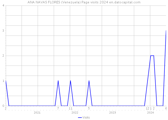 ANA NAVAS FLORES (Venezuela) Page visits 2024 