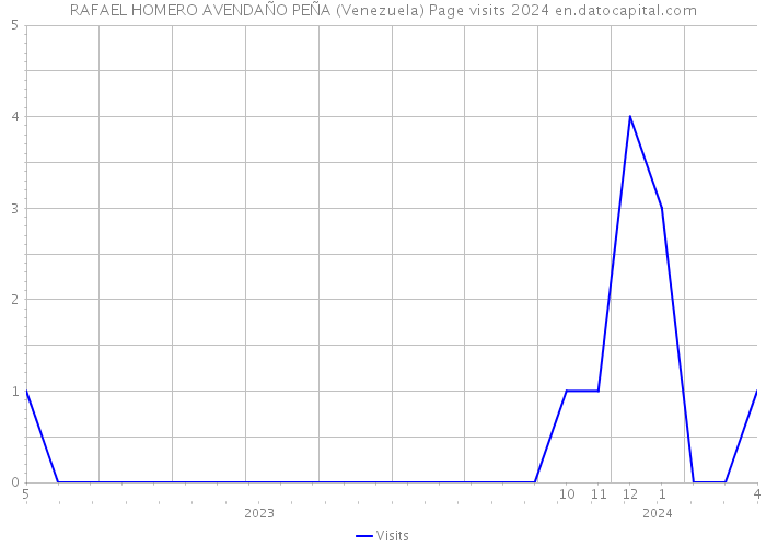 RAFAEL HOMERO AVENDAÑO PEÑA (Venezuela) Page visits 2024 