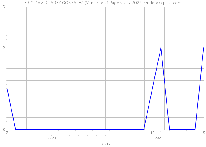 ERIC DAVID LAREZ GONZALEZ (Venezuela) Page visits 2024 