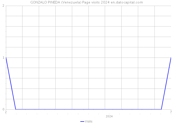 GONZALO PINEDA (Venezuela) Page visits 2024 