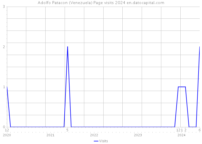 Adolfo Patacon (Venezuela) Page visits 2024 