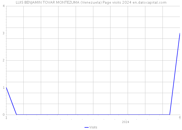 LUIS BENJAMIN TOVAR MONTEZUMA (Venezuela) Page visits 2024 
