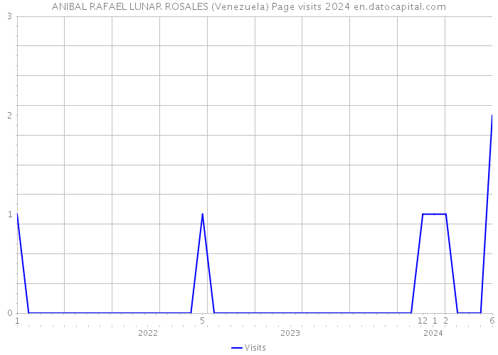 ANIBAL RAFAEL LUNAR ROSALES (Venezuela) Page visits 2024 