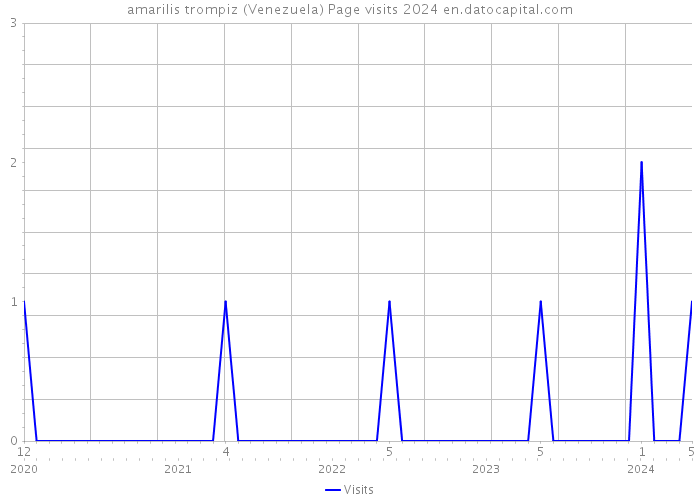 amarilis trompiz (Venezuela) Page visits 2024 