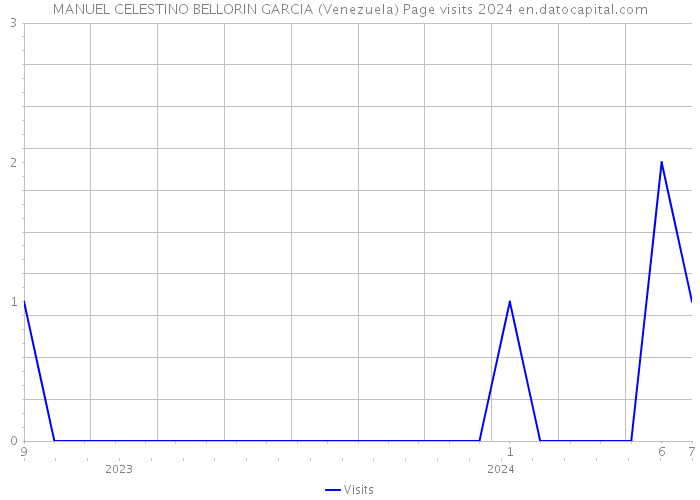 MANUEL CELESTINO BELLORIN GARCIA (Venezuela) Page visits 2024 