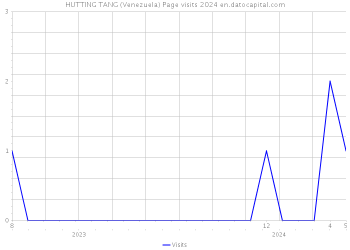 HUTTING TANG (Venezuela) Page visits 2024 