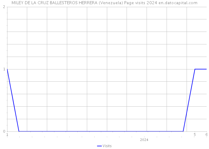 MILEY DE LA CRUZ BALLESTEROS HERRERA (Venezuela) Page visits 2024 
