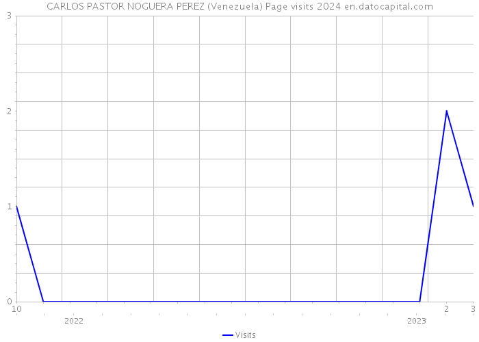 CARLOS PASTOR NOGUERA PEREZ (Venezuela) Page visits 2024 