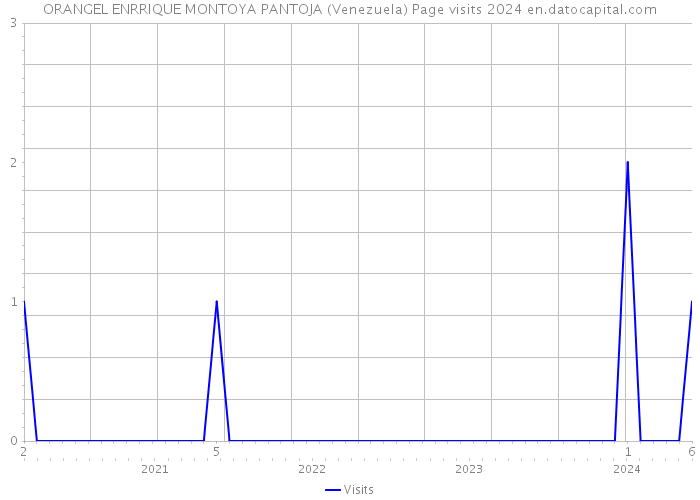 ORANGEL ENRRIQUE MONTOYA PANTOJA (Venezuela) Page visits 2024 