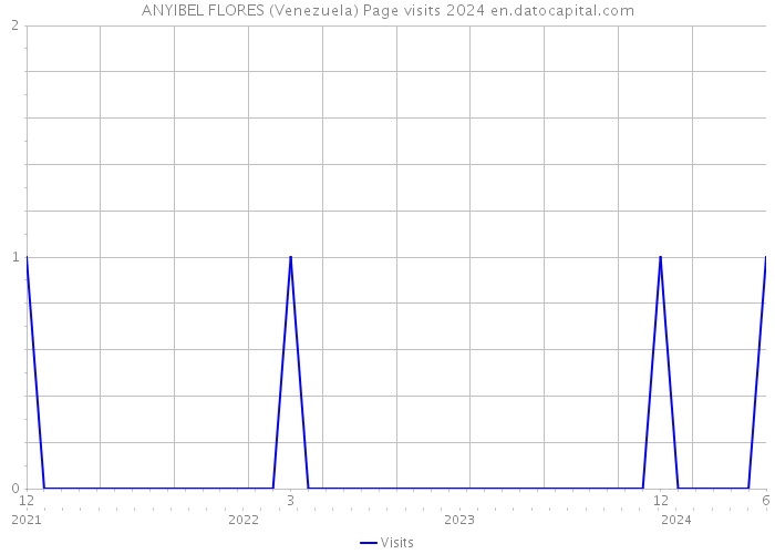 ANYIBEL FLORES (Venezuela) Page visits 2024 