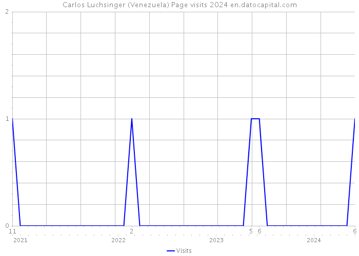 Carlos Luchsinger (Venezuela) Page visits 2024 