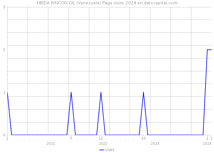NEIDA RINCON GIL (Venezuela) Page visits 2024 