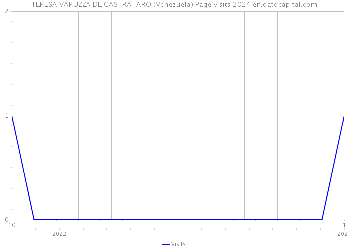 TERESA VARUZZA DE CASTRATARO (Venezuela) Page visits 2024 