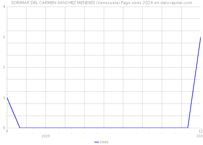 SORIMAR DEL CARMEN SANCHEZ MENESES (Venezuela) Page visits 2024 
